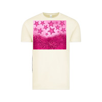 Vintage Arctic pink glitter star Vintage Tee - JahusDesignShop