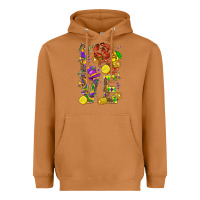 Meerkat Love Crawfish Mardi Gras Heavyweight Hoodie - BundleAndBundleShop