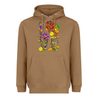 Toasted Coconut Love Crawfish Mardi Gras Heavyweight Hoodie - BundleAndBundleShop