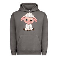 Pigment Tornado Cartoon Lamb Urban Hoodie - HowdyJamesFarm