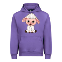 Tulip Cartoon Lamb Urban Hoodie - HowdyJamesFarm