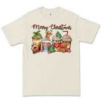 Bone merry christmas gingerbread coffee cups Premium Tee - Zillion Design Studio