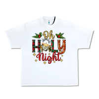 White oh holy night Urban Heavy Tee - BundleAndBundleShop