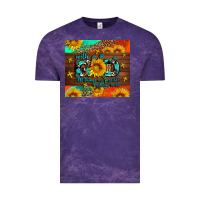 Cloud Purple with god all things are possible Vintage Tee - AdoDesignShop