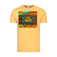 Vintage Mustard with god all things are possible Vintage Tee - AdoDesignShop
