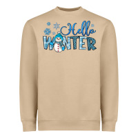 Mushroom hello winter Heavyweight Sweatshirt - JahusDesignShop