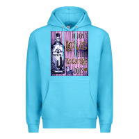 Ocean Blue He don't like me like Tequila does nobody can Premium Hoodie - Bettercallsaul
