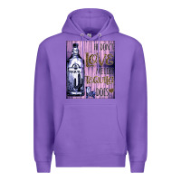 Purple He don't like me like Tequila does nobody can Premium Hoodie - Bettercallsaul