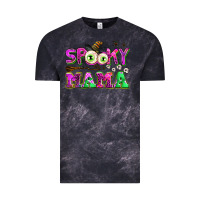 Cloud Black spooky mama Vintage Tee - AdoDesignShop