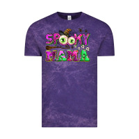 Cloud Purple spooky mama Vintage Tee - AdoDesignShop