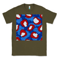 Army Green glitter 4th of july seamless pattern 8 Classic Tee - BundleAndBundleShop