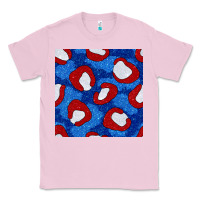 Bubblegum Pink glitter 4th of july seamless pattern 8 Classic Tee - BundleAndBundleShop