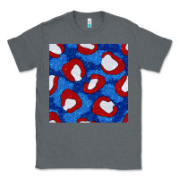 Charcoal Heather glitter 4th of july seamless pattern 8 Classic Tee - BundleAndBundleShop
