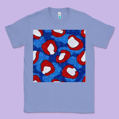 Glitter 4th Of July Seamless Pattern 8 Classic Tee Designed By Bundleandbundleshop