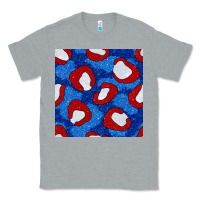 Heather Grey glitter 4th of july seamless pattern 8 Classic Tee - BundleAndBundleShop