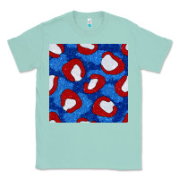 Seafoam glitter 4th of july seamless pattern 8 Classic Tee - BundleAndBundleShop