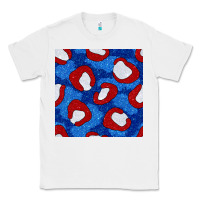 White glitter 4th of july seamless pattern 8 Classic Tee - BundleAndBundleShop