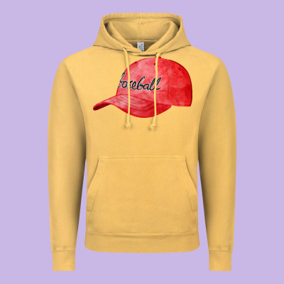 Blue Baseball Cap Fa Element Vintage Hoodie Designed By Fadigitalartstudio