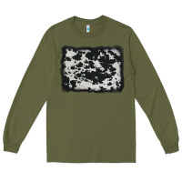 Army Green cowhide background Long Sleeve Tee - AdoDesignShop