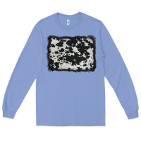 Colony Blue cowhide background Long Sleeve Tee - AdoDesignShop