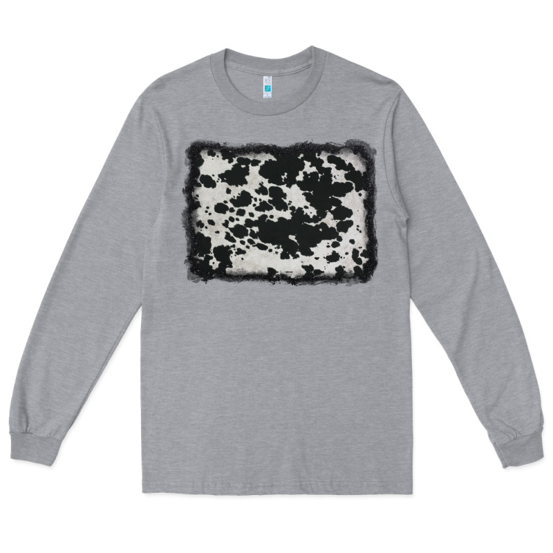 Cowhide Background Long Sleeve Tee by AdoDesignShop | Teevron