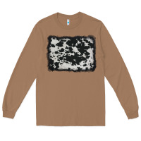 Toasted Coconut cowhide background Long Sleeve Tee - AdoDesignShop