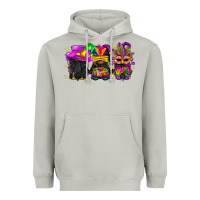 Mardi Gras Afro Gnomies Heavyweight Hoodie | Teevron