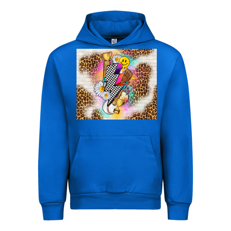 Retro Baseball With Leopard Urban Hoodie by TumblerDesignByShophia | Teevron