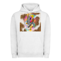 Pigment Lunar Rock retro baseball with leopard Urban Hoodie - TumblerDesignByShophia