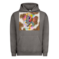 Pigment Tornado retro baseball with leopard Urban Hoodie - TumblerDesignByShophia