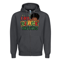 Smoke i am black history black boy Zipper Hoodie - MaliasSmallBusiness