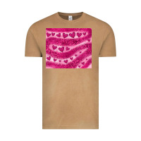 Vintage Camel pink glitter heart Vintage Tee - JahusDesignShop