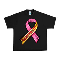 Black breast cancer sport ribbons Urban Heavy Tee - AdoDesignShop