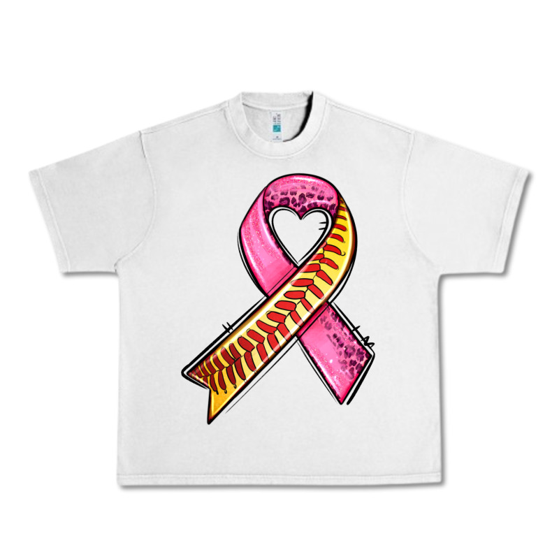 Breast Cancer Sport Ribbons Urban Heavy Tee by AdoDesignShop | Teevron