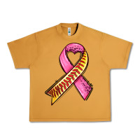 Peanut Butter breast cancer sport ribbons Urban Heavy Tee - AdoDesignShop