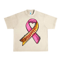 Sandshell breast cancer sport ribbons Urban Heavy Tee - AdoDesignShop