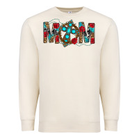 Sandshell Western Mom With Cross Premium Sweatshirt - BundleAndBundleShop