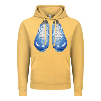Vintage Mustard blue cleats fa element Vintage Hoodie - FaDigitalArtStudio