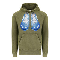 Vintage Olive blue cleats fa element Vintage Hoodie - FaDigitalArtStudio