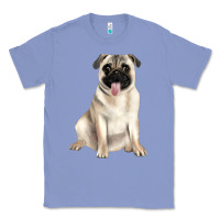 Colony Blue pug Classic Tee - JahusDesignShop