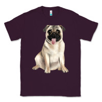 Plum pug Classic Tee - JahusDesignShop