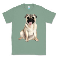 Sage pug Classic Tee - JahusDesignShop