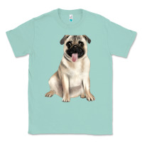 Seafoam pug Classic Tee - JahusDesignShop