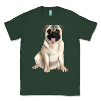 Sports Green pug Classic Tee - JahusDesignShop