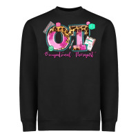 Black ot occupational therapist Heavyweight Sweatshirt - AdoDesignShop