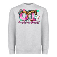 Heather Grey ot occupational therapist Heavyweight Sweatshirt - AdoDesignShop
