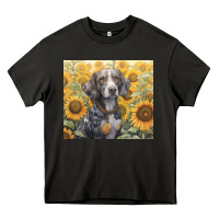 Asphalt beagle Heavy Core Tee - Unal Design