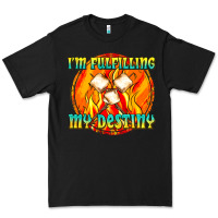 Black i m fulfilling my destiny Premium Tee - texasbilliewilder