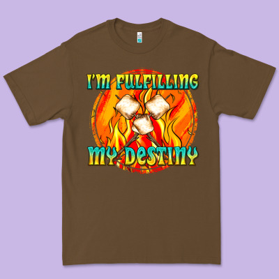 I M Fulfilling My Destiny Premium Tee Designed By Texasbilliewilder
