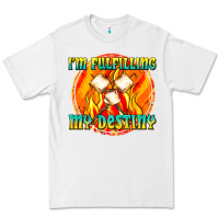 White i m fulfilling my destiny Premium Tee - texasbilliewilder